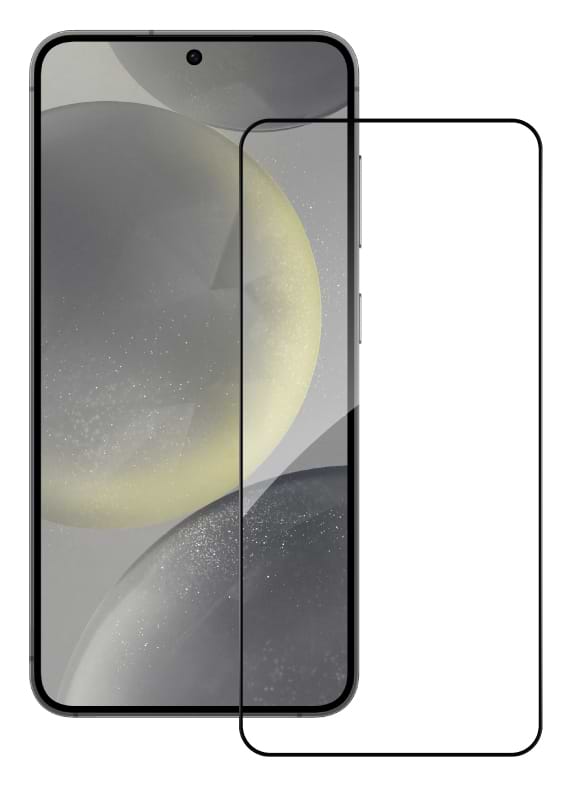 Защитное стекло для смартфона ACCLAB 9H for Samsung Galaxy S24 Black (1283126591891)